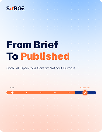 From Brief to Published