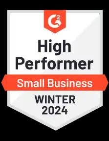 G2 2023 - Winter High Performer