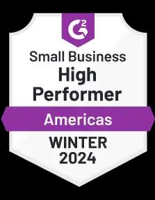 G2 2023 - Americas Small Business High Performer